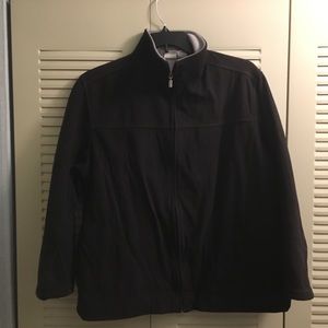 Utility Men’s Blk Zip Jacket w/Grey inside